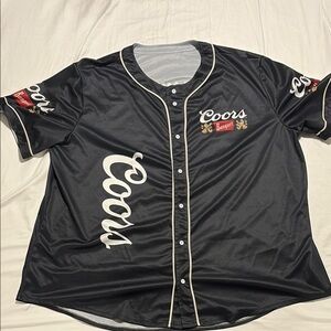 Black Baseball Shirt